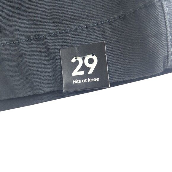 Urban Pipeline Superflex Shorts 29 Hits At The Knee Charcoal Gray Flat Front NWT - Picture 9 of 14